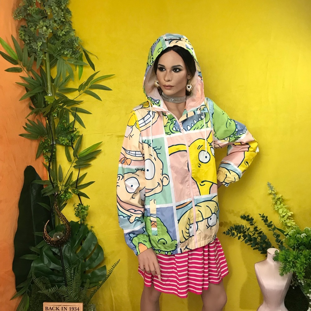 Nickelodeon Rugrats FZ Blue/Green Windbreaker